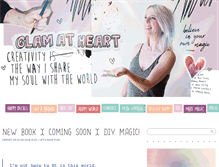 Tablet Screenshot of glamatheart.com